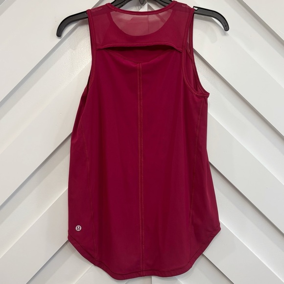 Lululemon Sculpt Tank Top In Burgundy - Picture 2 of 5